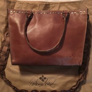 Patricia Nash Brown Leather Tote Bag